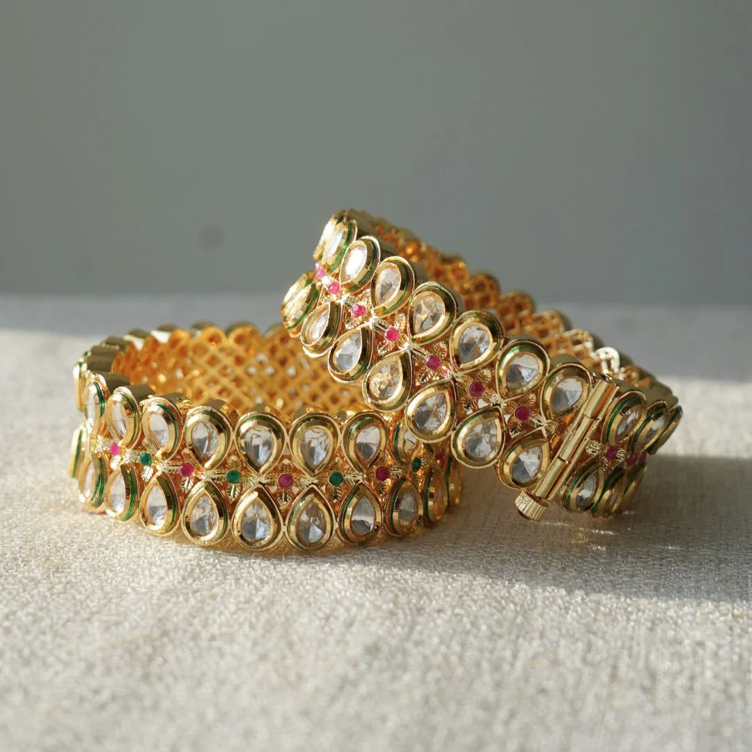 Simran Kundan Bangles